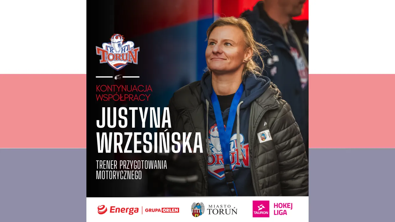 Justyna Wrzesińska kolejny sezon zadba o przygotowanie motoryczne drużyny