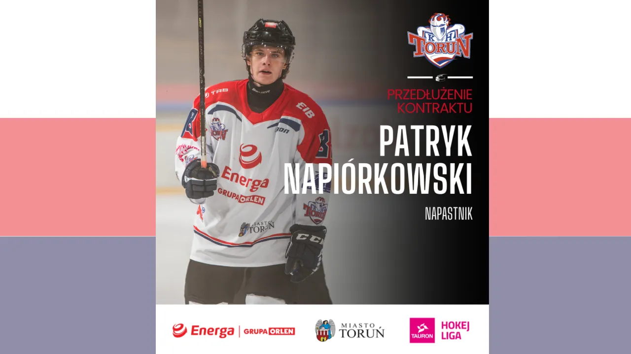 Patryk Napiórkowski dalej w toruńskich barwach