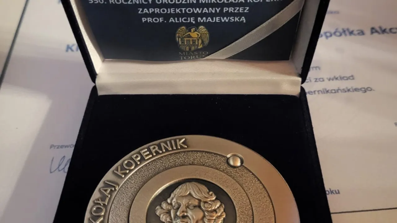 Medal Kopernikański dla KH Energa Toruń