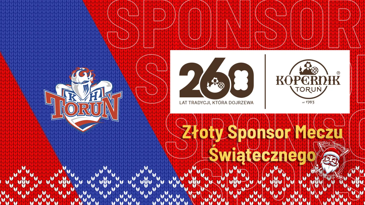 Fabryka Cukiernicza Kopernik Złotym Sponsorem Świątecznego Meczu!