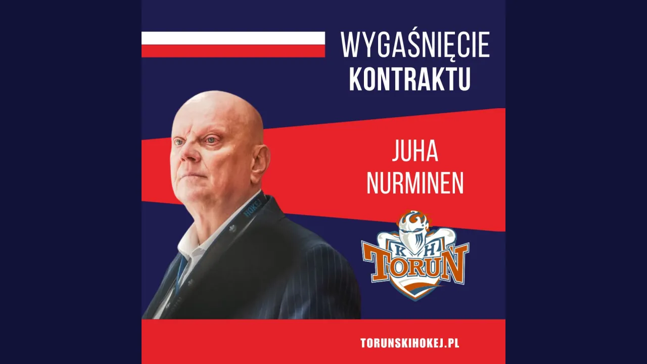 Wygaśnięcie kontraktu trenera Juhy Nurminena