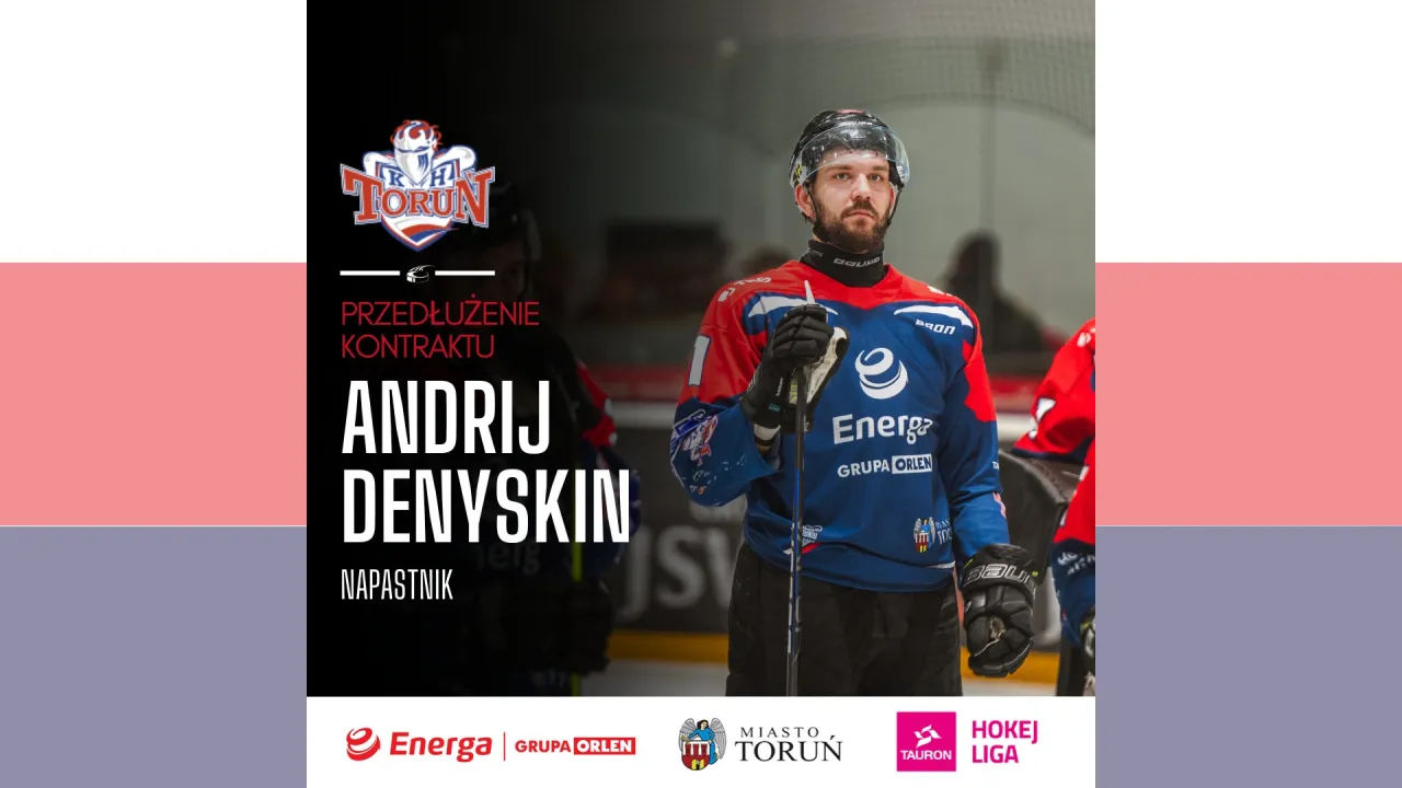 Andrij Denyskin zostaje w Toruniu!