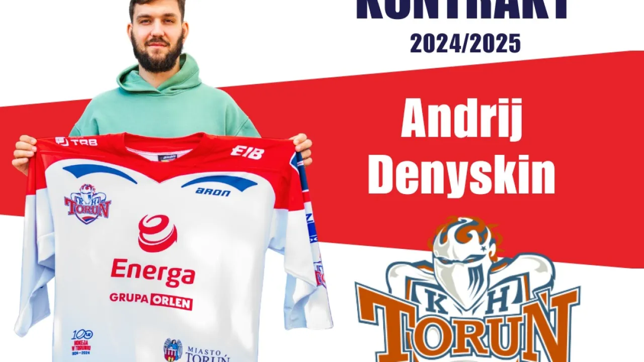 Andrij Denyskin w KH Energa Toruń