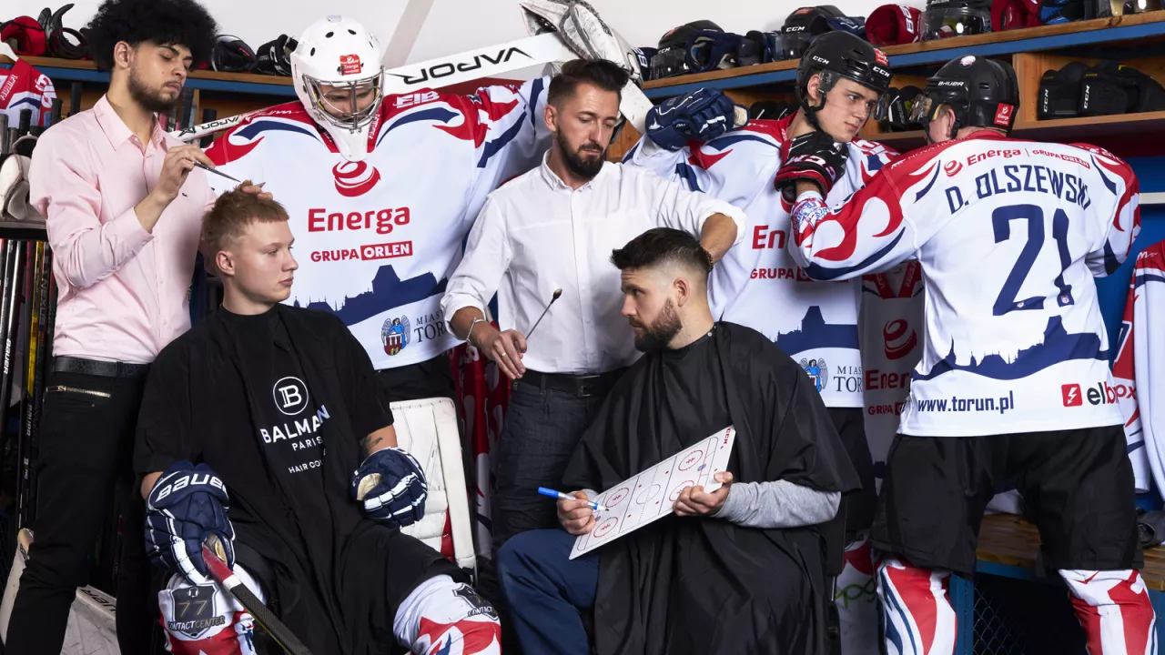 Michalczyszyn Barber Team w szatni naszej drużyny!