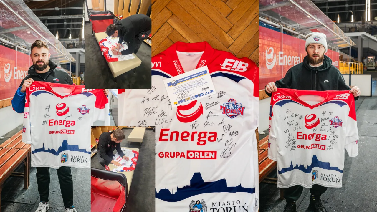 Toruńscy hokeiści razem z NHL wspierają Hospicjum Nadzieja