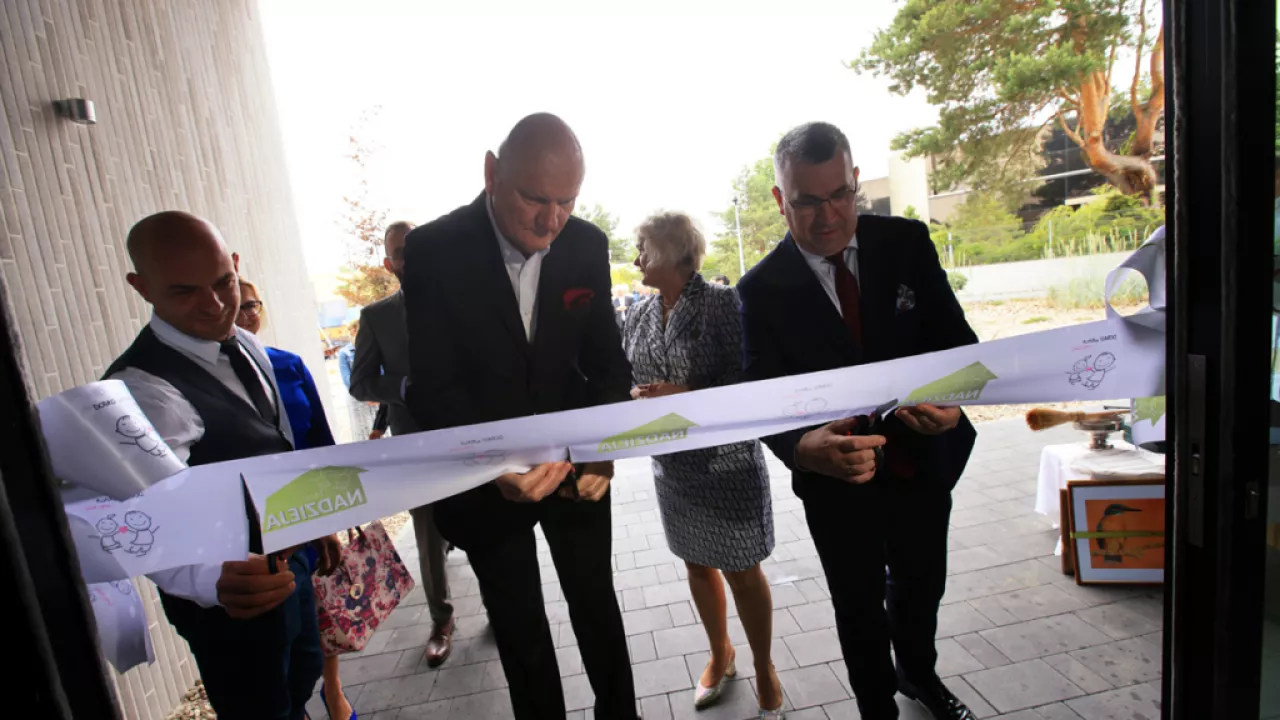 Otwarcie nowego budynku Hospicjum Nadzieja
