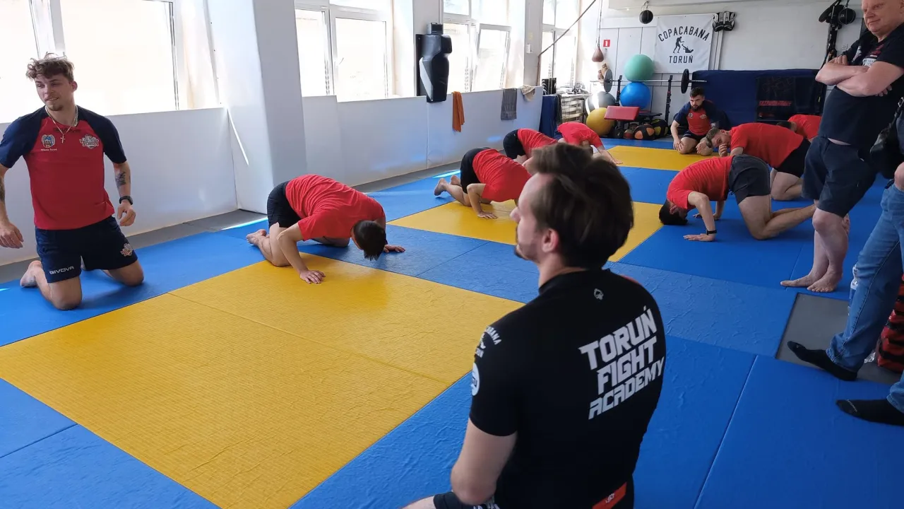 Treningi w Toruńskiej Akademii Sportów Walki