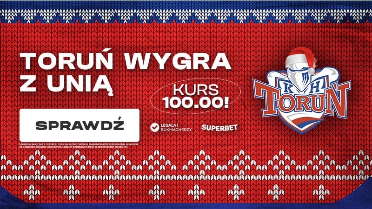 LegalniBukmacherzy.pl partnerem meczu KH Energa Toruń vs. Unia Oświęcim