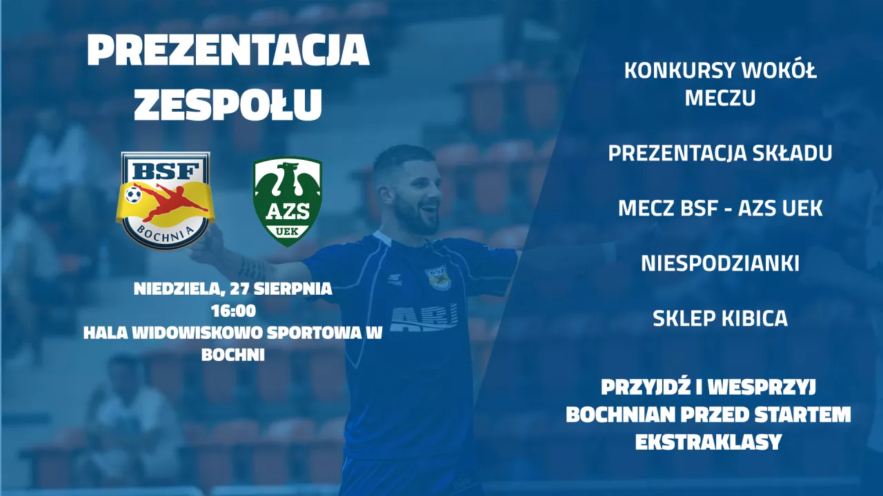 W niedzielę prezentacja zespołu