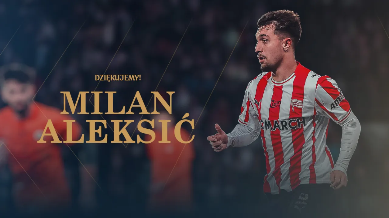 Milan Aleksić odchodzi z Cracovii