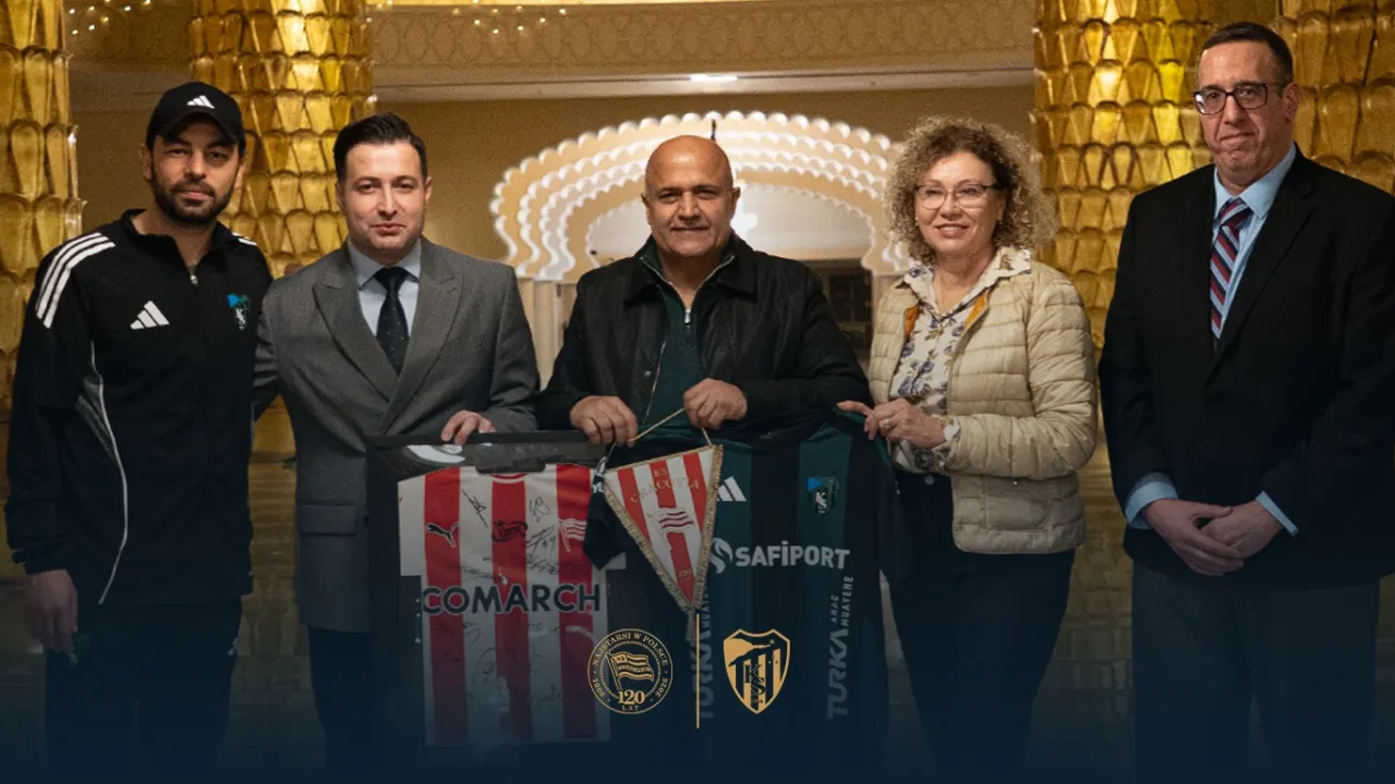 Przedstawiciele Kocaelisporu gościli Zarząd Cracovii