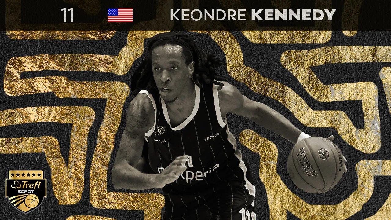 Keondre Kennedy nowym koszykarzem Trefla Sopot